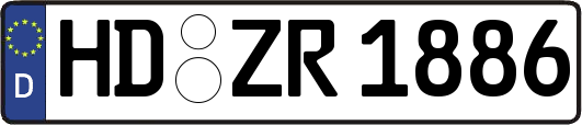 HD-ZR1886