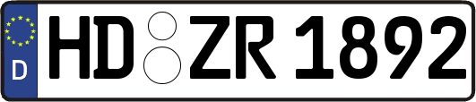 HD-ZR1892