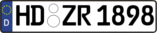 HD-ZR1898