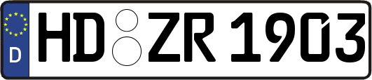 HD-ZR1903