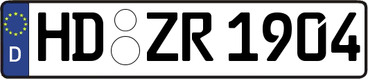 HD-ZR1904