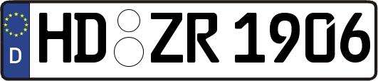 HD-ZR1906
