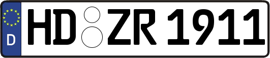 HD-ZR1911