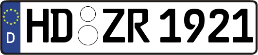 HD-ZR1921