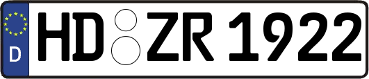 HD-ZR1922