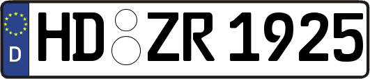 HD-ZR1925