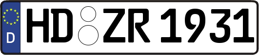 HD-ZR1931