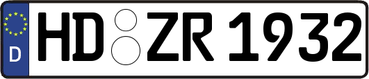 HD-ZR1932