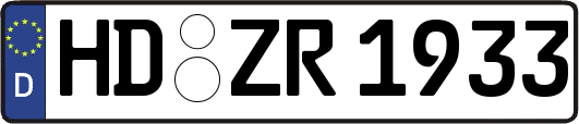 HD-ZR1933
