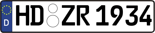 HD-ZR1934