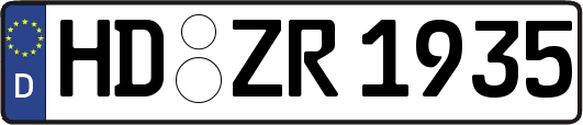 HD-ZR1935