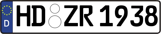HD-ZR1938