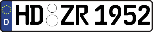 HD-ZR1952