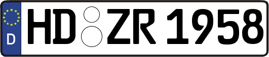 HD-ZR1958