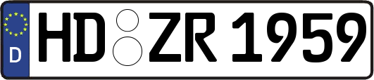 HD-ZR1959