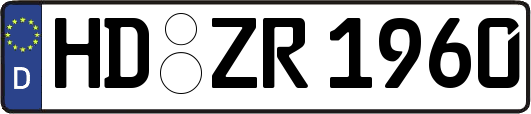 HD-ZR1960