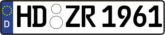 HD-ZR1961