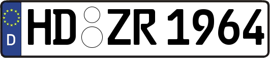 HD-ZR1964