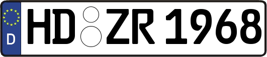 HD-ZR1968