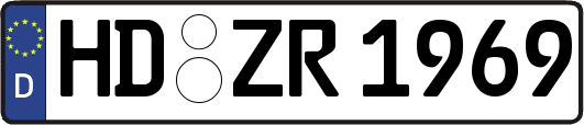 HD-ZR1969