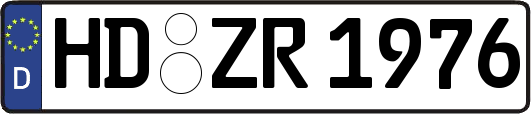 HD-ZR1976