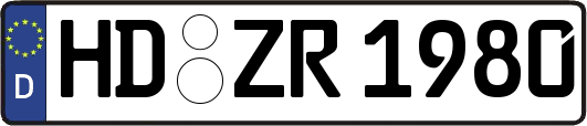 HD-ZR1980