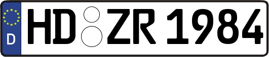 HD-ZR1984