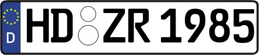 HD-ZR1985