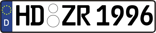 HD-ZR1996