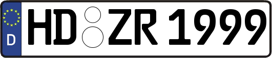HD-ZR1999