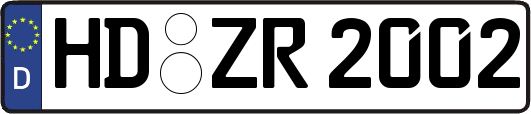 HD-ZR2002