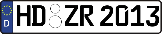HD-ZR2013