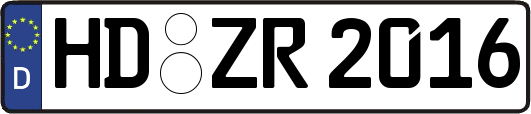 HD-ZR2016