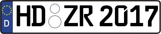 HD-ZR2017
