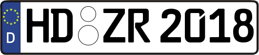 HD-ZR2018