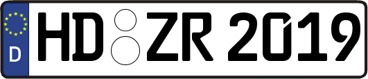 HD-ZR2019