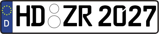 HD-ZR2027