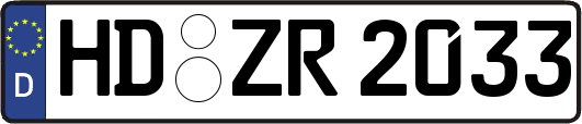 HD-ZR2033