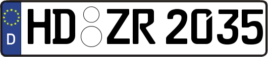HD-ZR2035