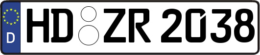 HD-ZR2038