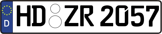 HD-ZR2057