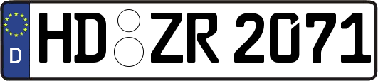 HD-ZR2071