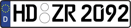 HD-ZR2092