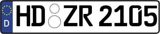 HD-ZR2105