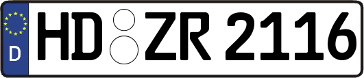 HD-ZR2116