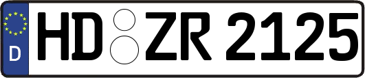 HD-ZR2125