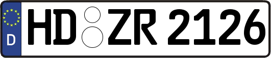 HD-ZR2126
