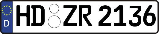 HD-ZR2136