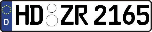 HD-ZR2165