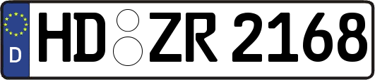 HD-ZR2168